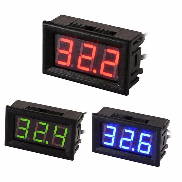 Contrôle LED Électronique Numérique Température 0.5s Taux Tout Usage Température