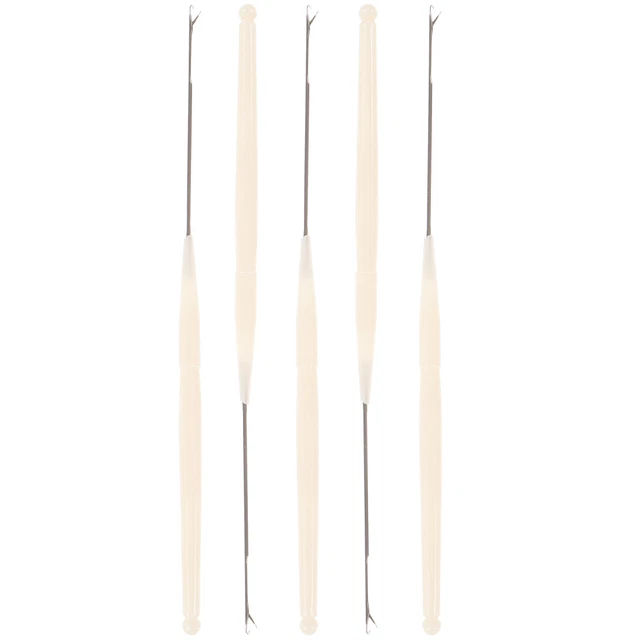 Kit de costura con aguja de cuentas de herramientas de fabricación artesanal de 5 piezas suministros hágalo usted mismo