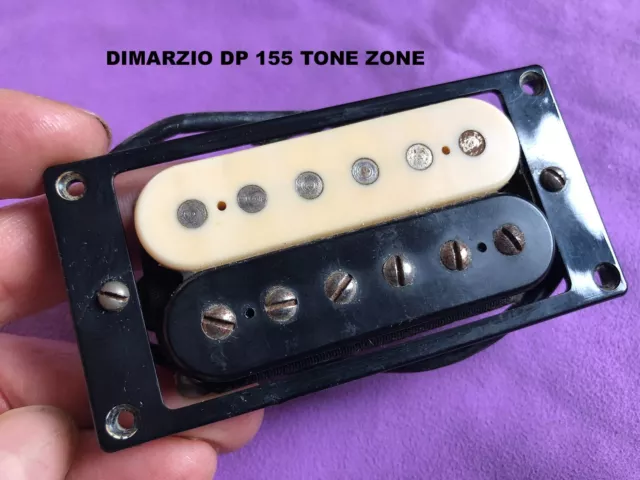 ZONE ゼブラ 過て DiMarzio TONE