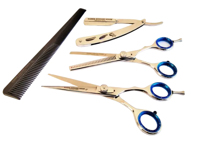 Professional Hair Cutting Thinning Scissors Barber Shears Hairdressing Salon Set