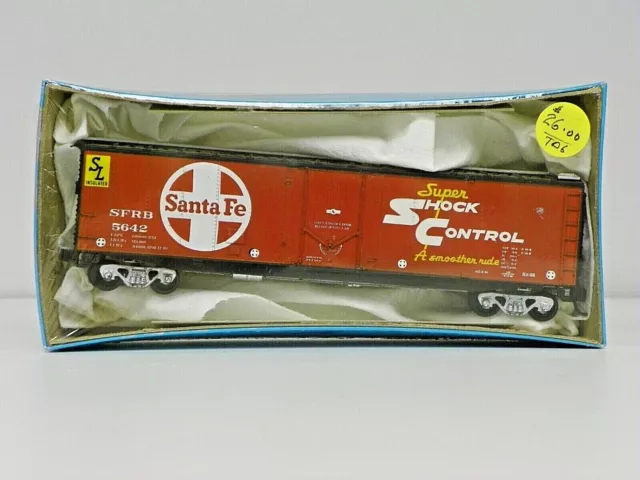 Athearn Ho R-T-R "Santa Fe" 50' Plug Door Boxcar #56442 Beautiful Ho Model Ho