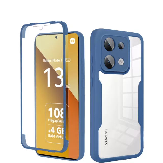 360° Degré Coque Xiaomi Redmi Note 13 5G Vollschutz Intégré Protection D'Écran 2