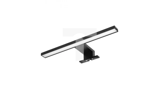 NORTES LED 5W, lámpara espejo, 320lm, 4000K, longitud 30 cm, plástico, negro AD/T2UK