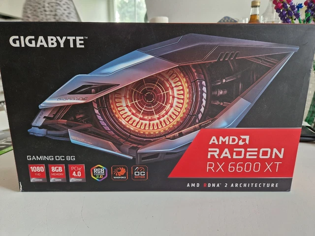 Kabel Rx 6600 GIGABYTE RADEON RX 6600 XT GAMING OC 8GB GDDR6 Grafikkarte EUR 183,00 ...