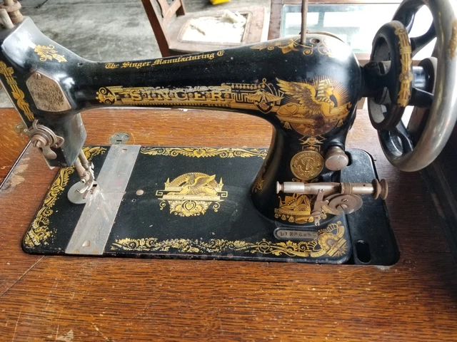 antique 1909 singer sewing machines