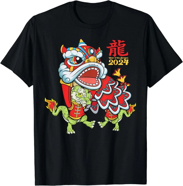 YEAR OF THE Dragon 2024 Chinese New Year Zodiac Lunar TShirt 9.99