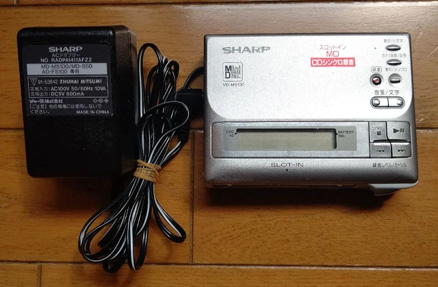 LECTEUR ENREGISTREUR MINIDISC Sharp MD-MT180H à réparer MDLP EUR 25,99 - FR