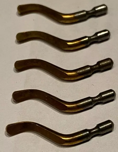 SHAVIV B20P Coated Cutter Deburring Blade, 5 blades/lot, new