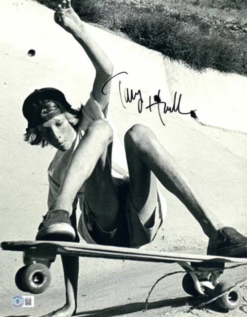 Tony Hawk Signed Autograph 11X14 Photo Beckett Bas Birdhouse