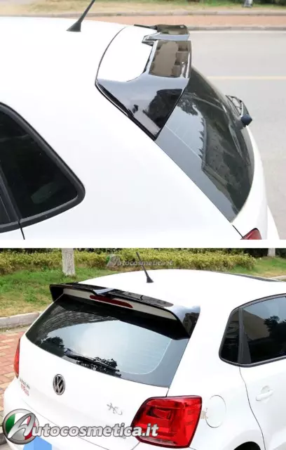 Aileron Look Gti Spoiler Arrière sur Le Toit ABS Pour VW Polo 6R 6C 2011-2017