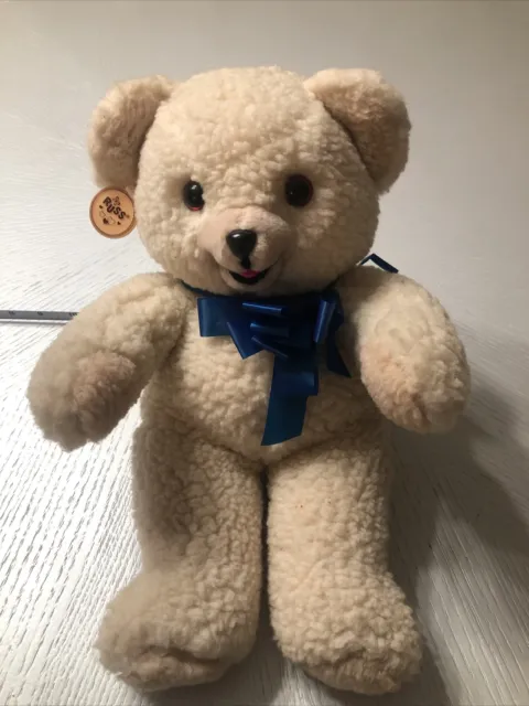 Vtg 1986 Russ Snuggle Teddy Bear Plush 16”