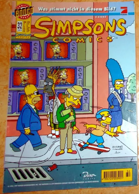 SIMPSONS COMICS Nr.32 - 1999 (ohne Beilage)