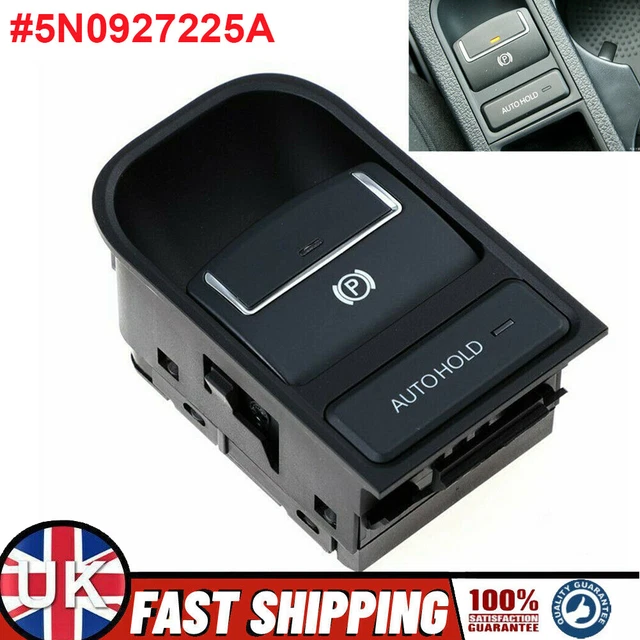 VW SWITCH PARKING brake 5G0927225D parking brake EPB hand brake unit £