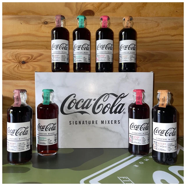 COCA COLA Signature Mixers LIMITED EDITION BOX 8 Flaschen NO 1 4 NEW OVP EUR 44,99