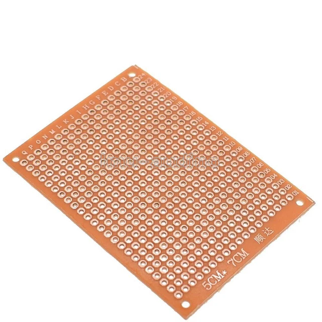 50 pz 5x7 cm prototipo carta fai da te PCB scheda universale NUOVA