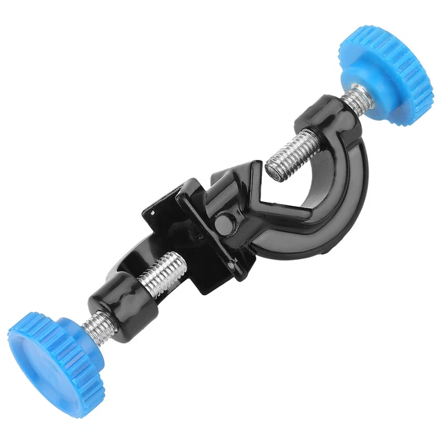 2Pcs Large Laboratory Clamp Holder Rods Stand Rack Claw Clip Grip Support↑