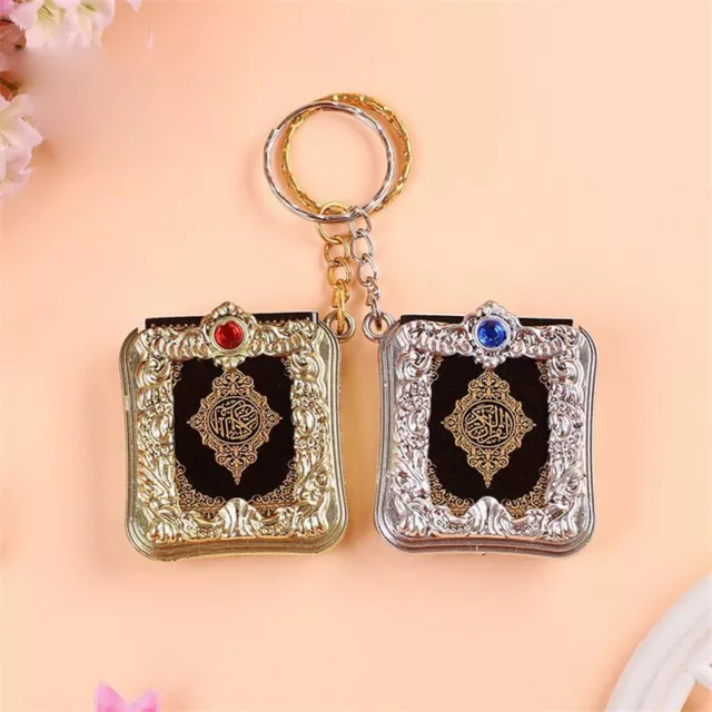 Mini QURAN in Arabic Keyring Islamic Muslim Gift Souvenir Ramadan Eid Keyring