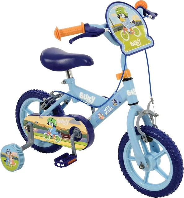 Vélo Enfant 12 Pouces Blanc – 2 à 4 Ans, Cadre Acier Carbone/magnésium, Roues Stabilisatrices, Porte-bidon, Hauteur Réglable (charge 50 Kg)