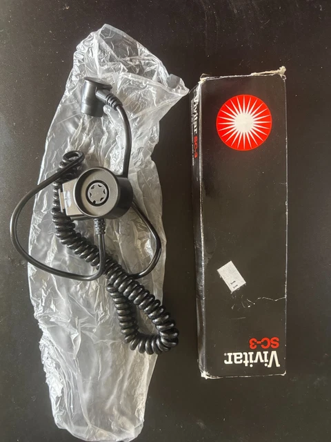 Akozon Cavo di Sincronizzazione Flash Professionale con Presa Jack da 3,5 Mm con Bloccaggio a Vite Connessione PC Maschio Affidabile