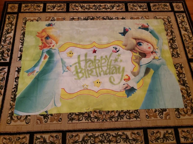 Pfirsich Prinzessin Geburtstagsparty-Hintergrund – 1,5x0,9 M Vinyl-Banner Mit Ballons & Cupcake-Toppern, Für Foto-Shootings & Deko
