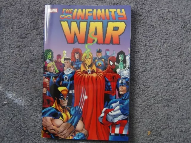 Infinity War comic book Marvel tpb trade paperback Jim Starlin