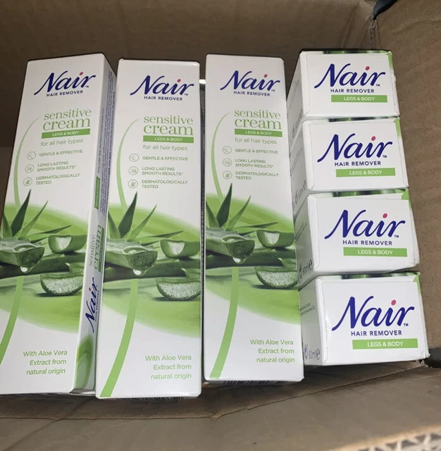 Lote de trabajo como Veet, crema depilación sensible a Nair 80 ml x 50 unidades, ¡pero más grande!¡!