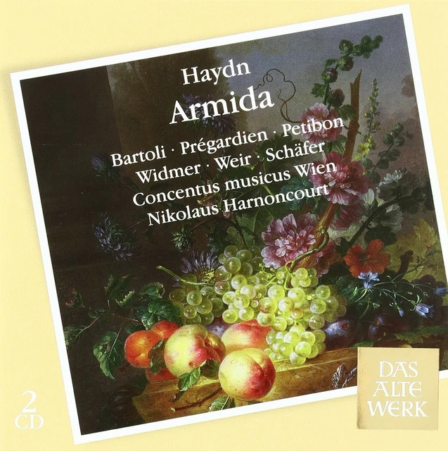 BARTOLI/PREGARDIEN/HARNONCOURT - ARMIDA 2 Cd Neuf Haydn,Joseph EUR 57 ...
