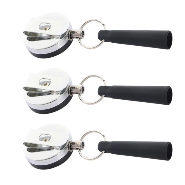 3 Pcs Einziehbarer Stifthalter Doppelkopf-Stiftverlängerer Schlüsselbund