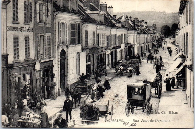 51 DORMANS - street perspective jean de dormans