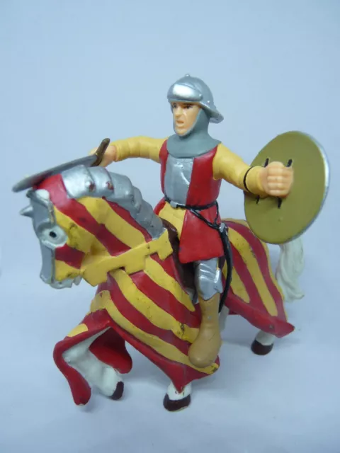 Figurine Ancienne Pvc Schleich Papo Etc. Chevalier  Moyen Age N° C122