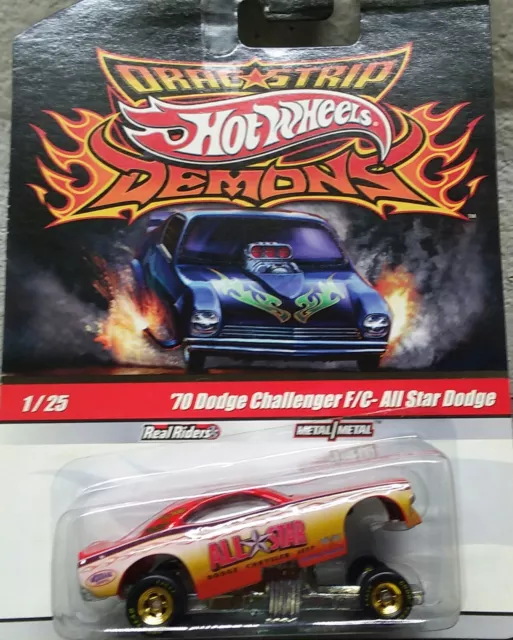 Hot Wheels  Drag Strip Demons' 71 70 Dodge Challenger funny car