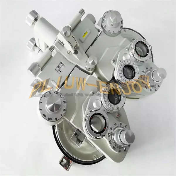 1PCS Minus Manual Phoropter Vision Tester Optometry Refractor Creamy White Color