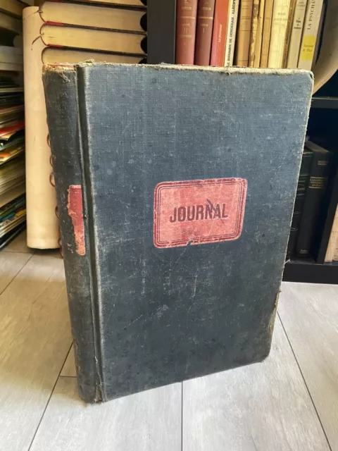 Journal grand format société transport et déménagement années 1930