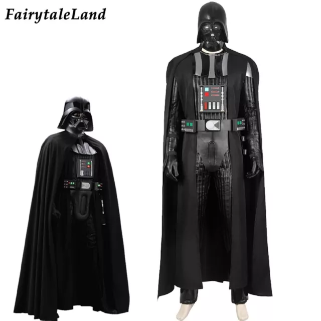 Disfraz de Star Wars Darth Vader Cosplay Conjunto completo de Anakin Sith Lord con accesorios