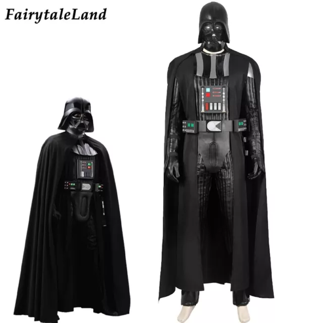 Star Wars Darth Vader Cosplay Costume Full Anakin Sith Lord Outfit With Props