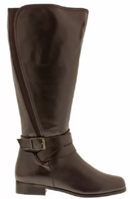 Walking Cradles By Rose Petals Women's Wide Calf Riding Boot Brown 6W