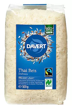 Davert  Thai Reis weiß Fairtrade Naturland 500g 500g