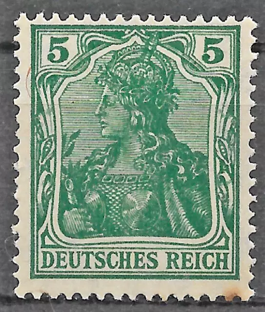 Deutsches Reich GERMANIA 85 IIe postfrisch (BPP PESCHL)