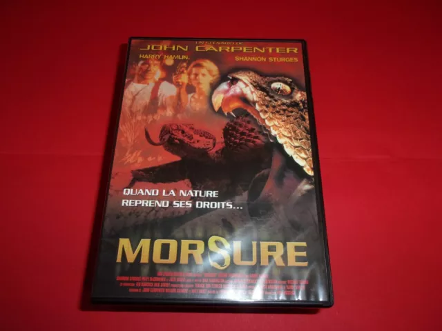 DVD,"MORSURE",de john carpenter,avec harry hamlin,shannon sturges,etc,(2888,,