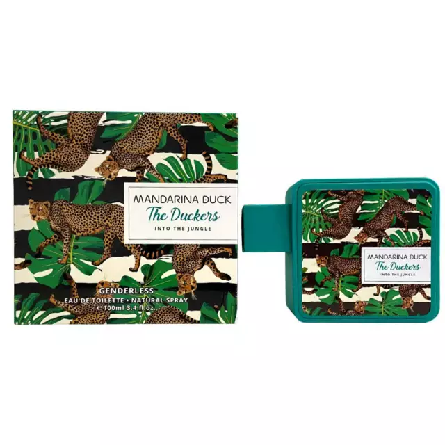 The Duckers Into The Jungle by Mandarina Duck unisex EDT 3.3 / 3.4 oz New In Box