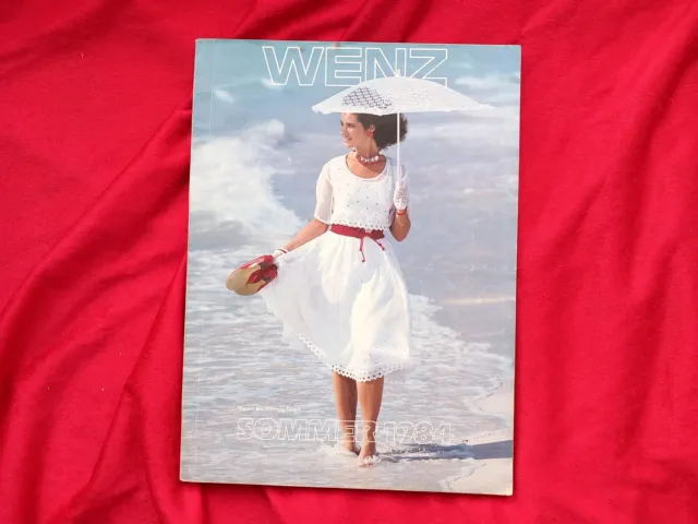 WENZ Katalog Frühjahr Sommer 1984 - vintage Versandhauskatalog #A166