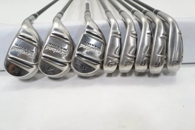 Juego combo de hierro Cleveland Mashie 3-Pw Actionlite regular 65 1081651 bueno G13