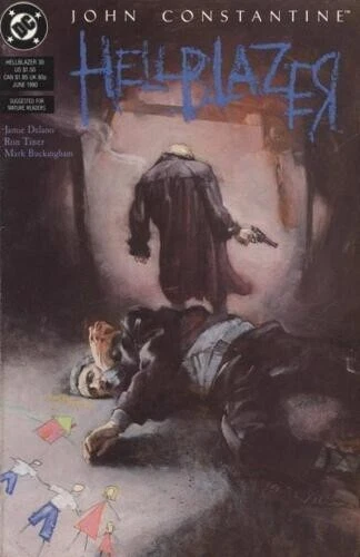 HELLBLAZER #30 F/VF, John Constantine, DC Comics 1990 Stock Image