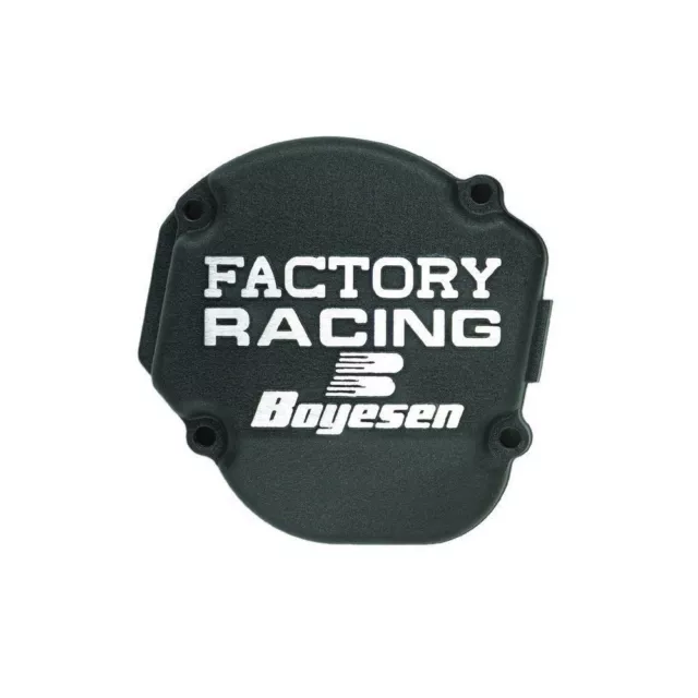 Couvercle d'allumage BOYESEN Factory Racing noir KTM/Husqvarna - NEUF