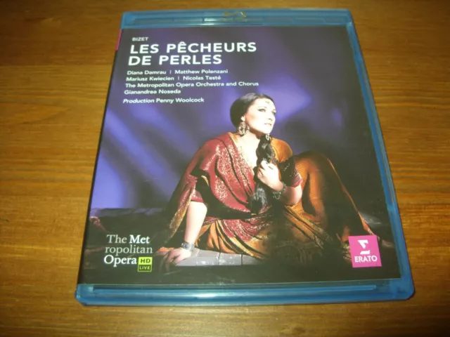 LES PECHEURS DE PERLES - BIZET Opera - Diana DAMRAU etc NOSEDA cond. - BLU RAY