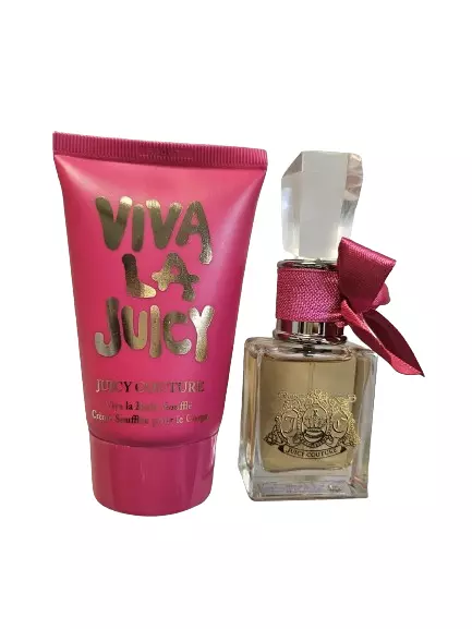 Viva La Juicy by Juicy Couture Gift Set 1.7oz Perfume + Body Souffle 1.7oz