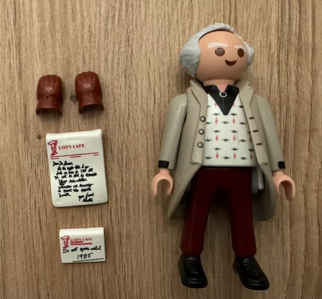 Playmobil Dr. Emmett Brown Back To The Future Figur Entwickler Wissenschaftler