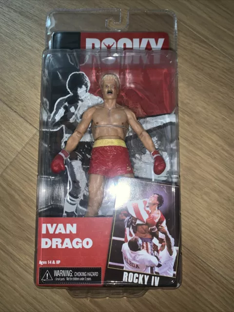 Figurine NECA Ivan Drago - Rocky IV Post Fight Rare Neuf Encore Scellée