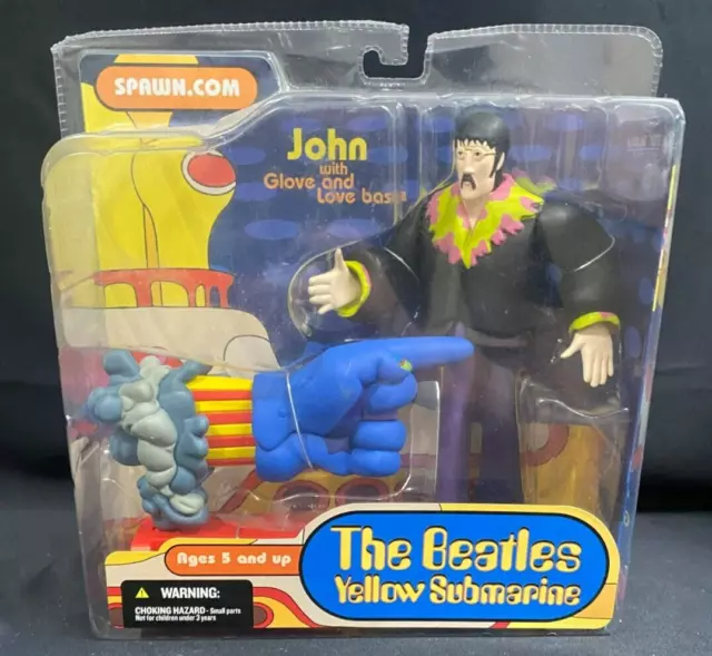 The Beatles Yellow Submarine - John with Glove and Love - Figure Factory Sealed