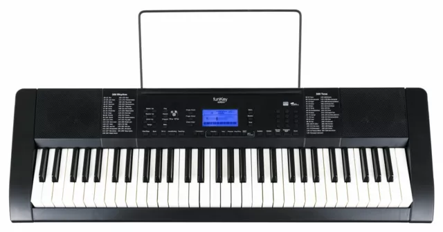 Piano Electrique Clavier Numerique Synthetiseur 61 Touches Banc Support USB Mp3 6